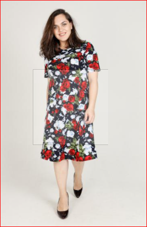 Хлопчато-бумажное платье цветочная поляна на черном фоне.100-15-00-82 