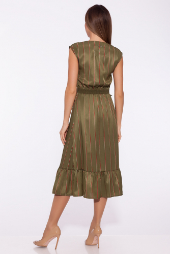 #69130 Платье (BRAVISSIMO) Темный оливковый