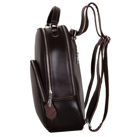 Женский рюкзак 1335, т. коричневый