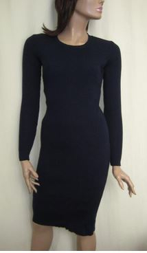 610 р.810 р.теплое, строгое платье (вязаное) темно синего цвета