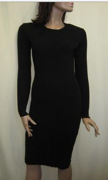 610 р.810 р.теплое, строгое платье (вязаное) черного цвета