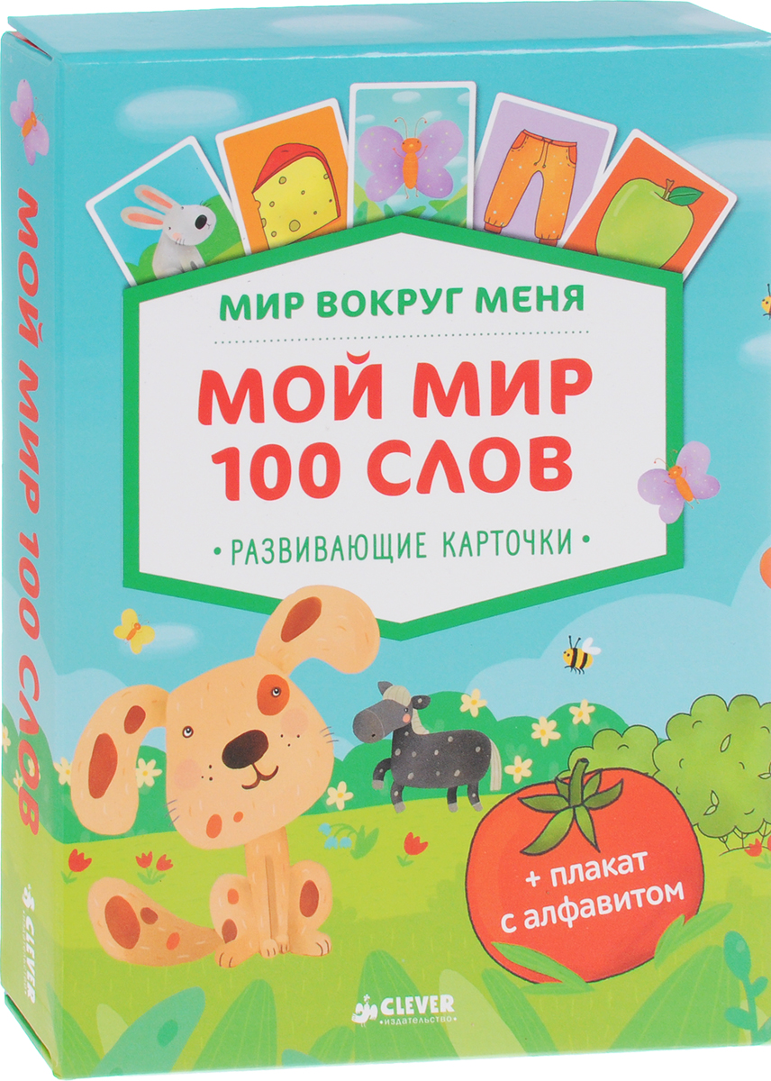 Mir 100. Карточки мой мир 100 слов Clever. Мир вокруг меня. 100 Слов для детей. Сл100.