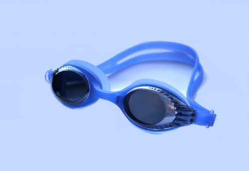 Очки для плавания взрослые  _зеркальные 5119М синий