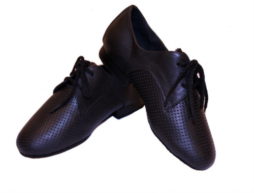 Туфли для мальчиков перфорированные Е1443-11А1 черный