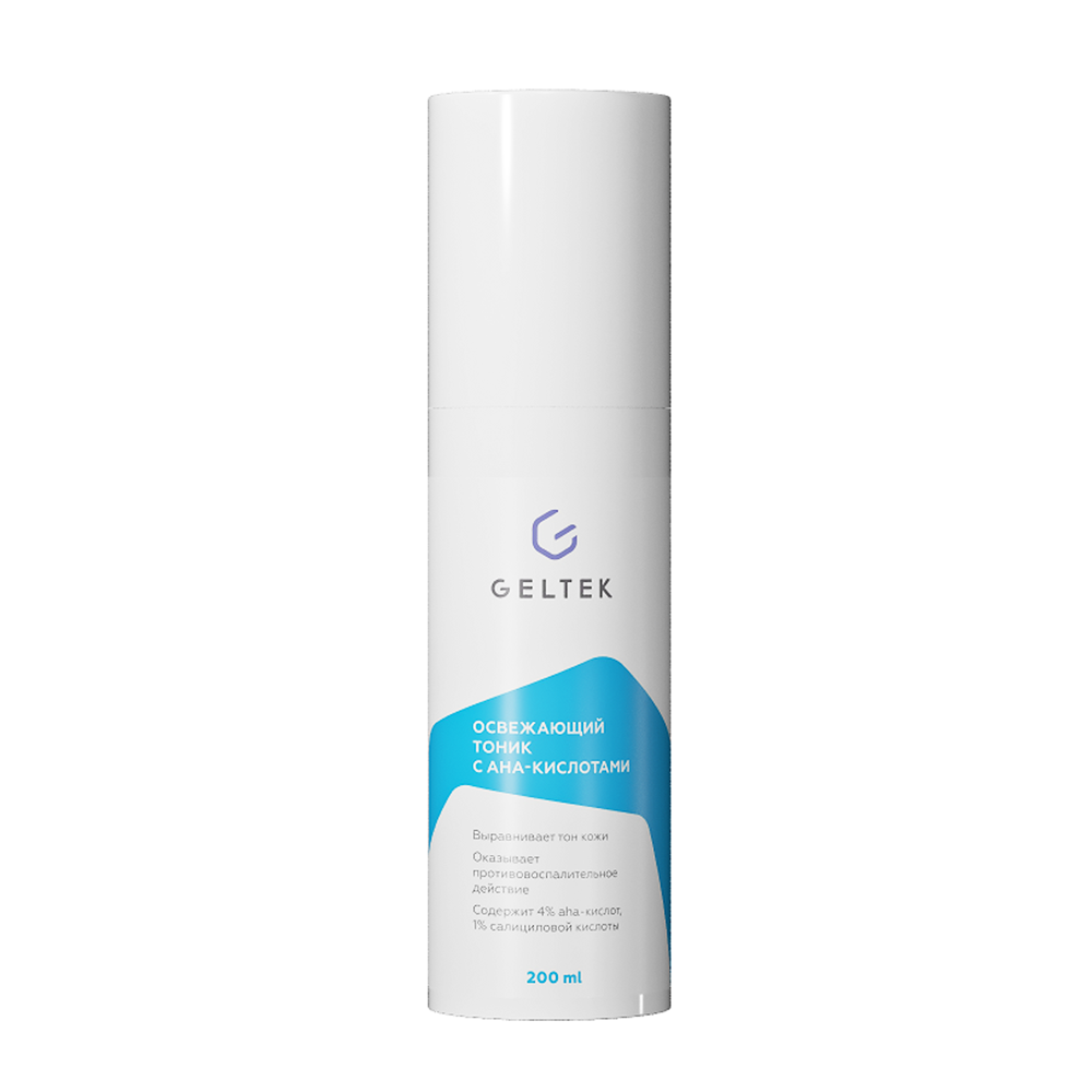 ГЕЛЬТЕК Тоник освежающий с АНА кислотами / Whitening 200 г