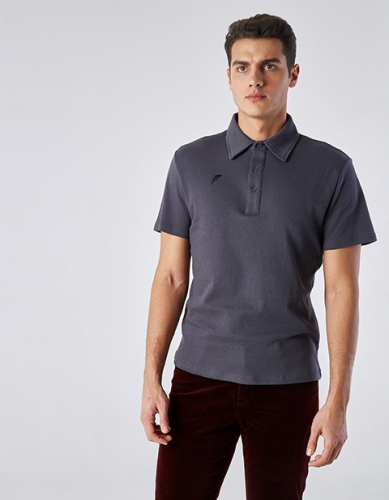 Рубашка поло мужская (серый) m13203fs-gg182