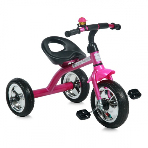 Велосипед трехколесный Lorelli 1005012 A28 (Розово-черный / Pink&Black 0004)