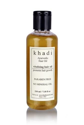 масло для волос Кхади Натурал СЛС фри (без сульфатов, парабенов и минерального масла) 210мл витаминное