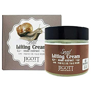 Подтягивающий крем с улиточным муцином Jigott Snail Lifting Cream 70мл