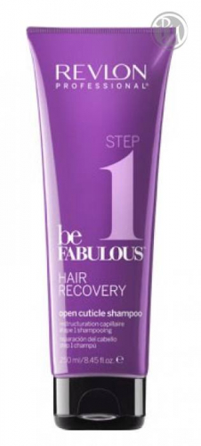 Revlon be fabulous очищающий шампунь открывающий кутикулу восстановление волос шаг 1 250 мл БС
