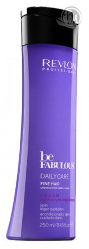 Revlon be fabulous очищающий шампунь ежедневный уход для тонких волос 250 мл БС