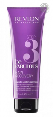 Revlon be fabulous очищающий шампунь запечатывающий кутикулу восстановление волос шаг 3 250 мл БС