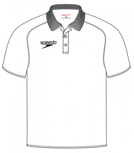 SPEEDO Dry Polo Shirt white футболка-поло, (0003) бел