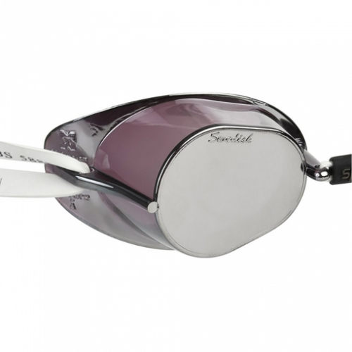 SPEEDO Swedish Mirror очки для плав, (2150) чер/сереб