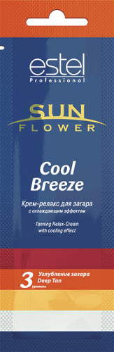 SUN Flower Крем-релакс для загара SUN Flower Cool Breeze, 15 мл