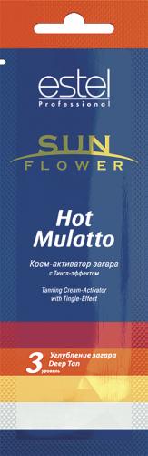SUN Flower Крем-активатор загара SUN Flower Hot Mulatto, 15 мл