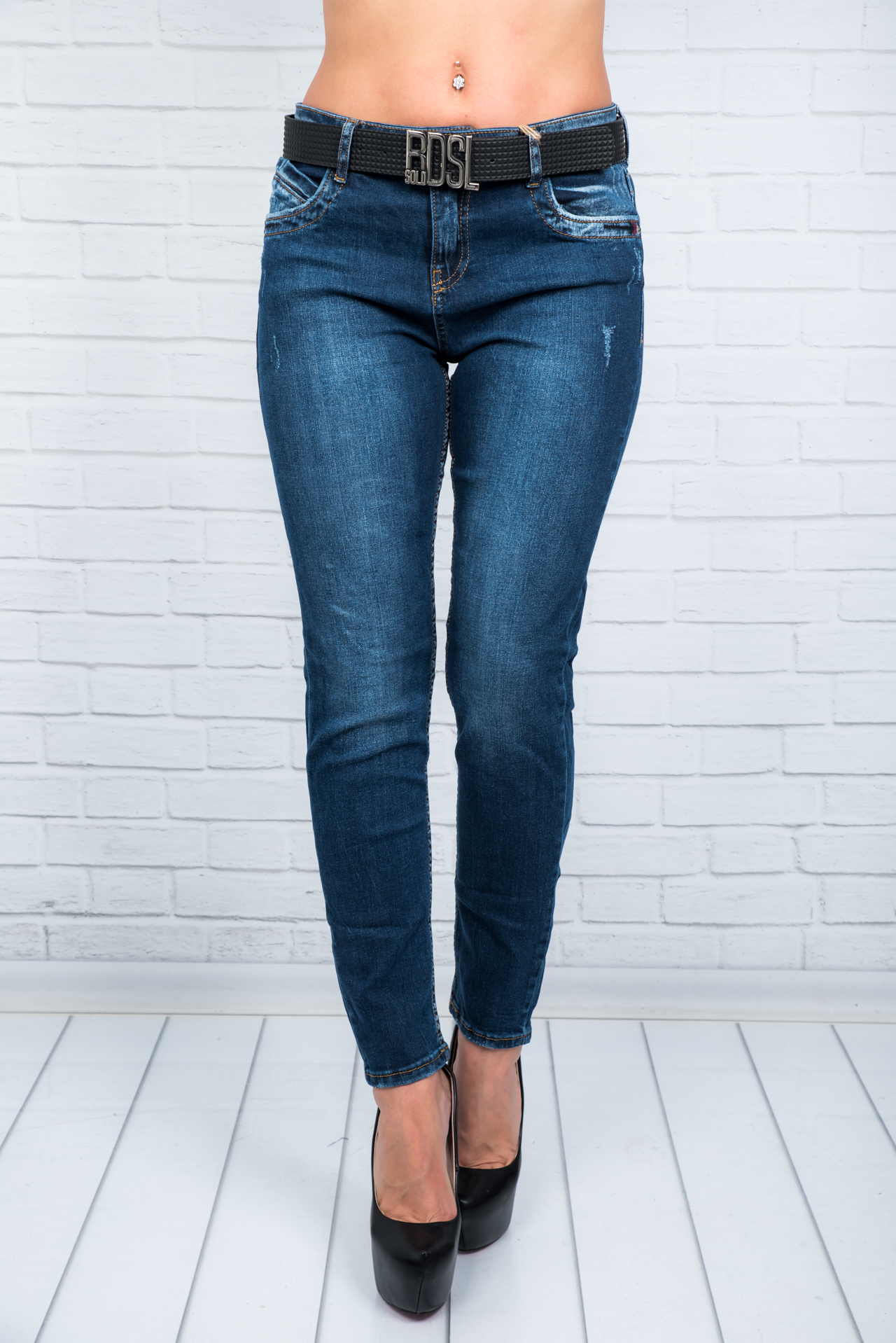 джинсы на флисе фото