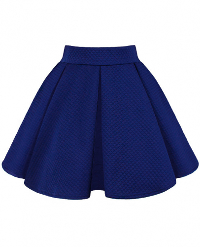 Школьная синяя юбка для девочки 78334-ДШ19