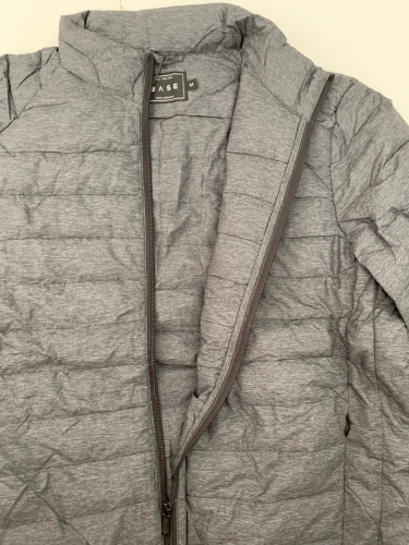 Серая мужская куртка от бренда BASE  №3566