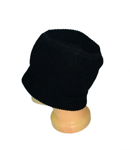 Оригинальная шапка черного цвета  №151