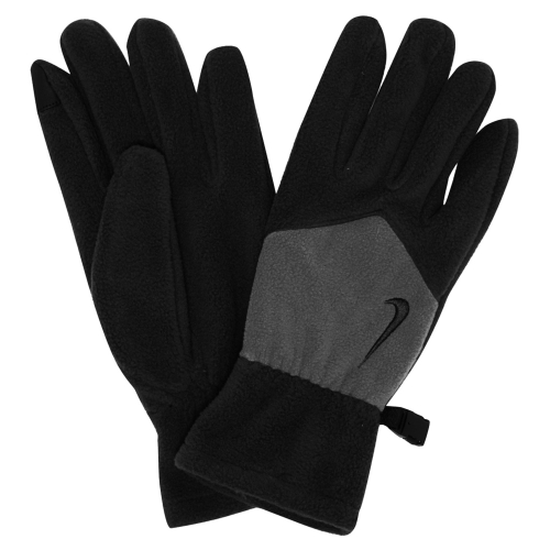 NIKE SPORT FLEECE TECH GLOVES XL BLACK/LIGHT ASH, перчатки флис, (035) черн/сер