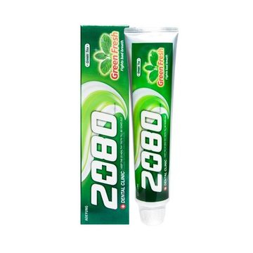 Зубная паста с зеленым чаем Dental Clinic 2080 Green Fresh Toothpaste  120г