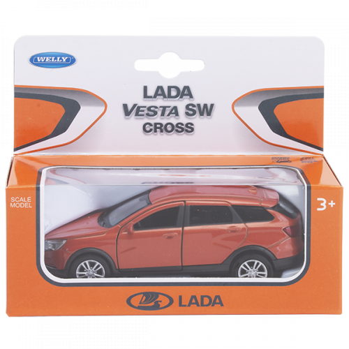 Игрушка модель машины 1:34-39 LADA VESTA SW CROSS