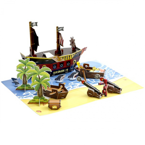 Игрушка Stikbot. Набор Пиратский корабль