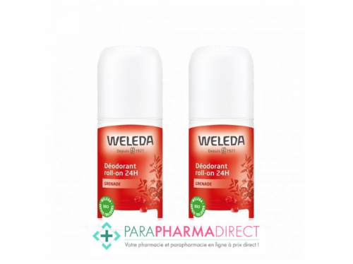 Weleda Grenade Déodorant Roll-On 2x50mlLot  × 2