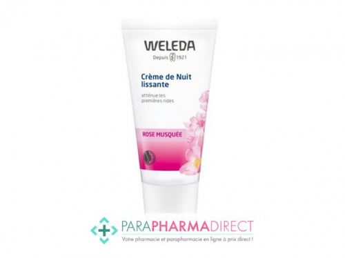 Weleda Rose Musquée Crème de Nuit Lissante 30ml