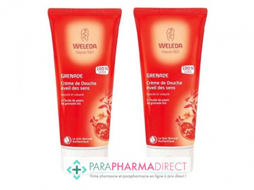 Weleda Grenade Crème de Douche 2x200mlLot  × 2