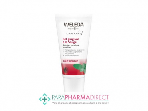 Weleda Gel Gingival à la Sauge Gencives Sensibles Goût Menthe 30ml