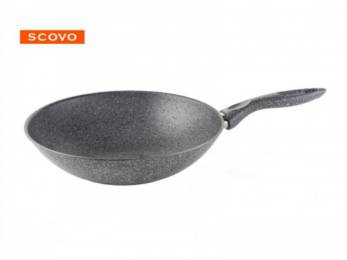Сковорода-вок Scovo Stone Pan, 28 см, с 