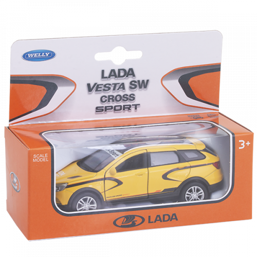 Игрушка модель машины 1:34-39 LADA VESTA SW CROSS sport