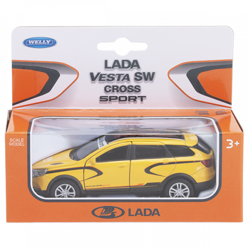 Игрушка модель машины 1:34-39 LADA VESTA SW CROSS sport