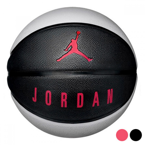 JORDAN PLAYGROUND 8P BLACK/WOLF GREY/GYM RED/GYM RED 07, баскетбольный мяч, (041) черн/сер/ красн/ красн