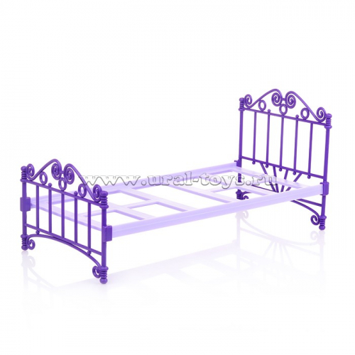 Кроватка фиолетовая