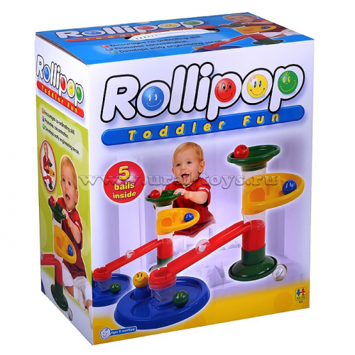 Конструктор 803 RolliPop (10 деталей +5 шаров)