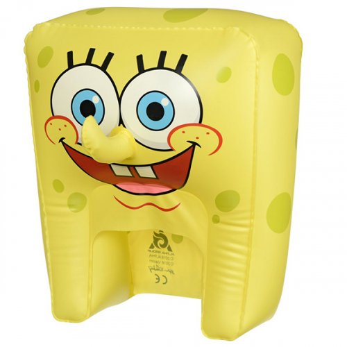SpongeBob шляпа надувная в виде персонажа   - Спанч Боб смеется EU690601