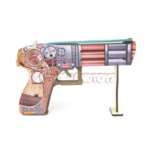 Пистолет с резинками, СтимПанк, 125108