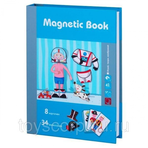 -40% Развивающая игра Magnetic Book Интересные профессии