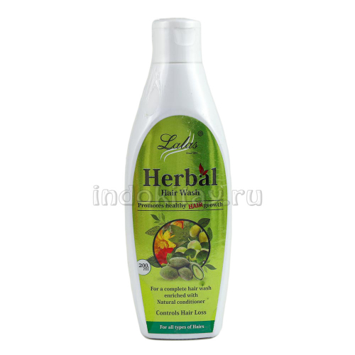шампунь для волос лалас травяной (хербал) (Lalas Herbal) 200 мл травяной