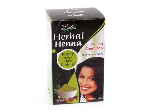 хна натуральная обогащенная травами лалас (Lasas Herbal Henna Hair Pack) 60гр лалас-60гр с травами