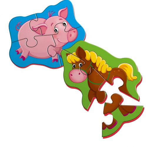 Мягкие магнитные Baby puzzle