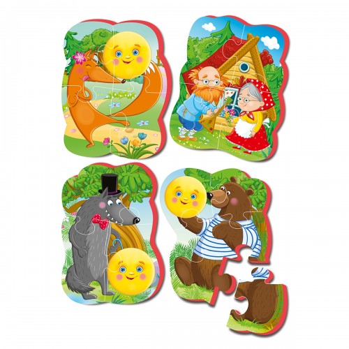 Мягкие пазлы Baby puzzle Сказки