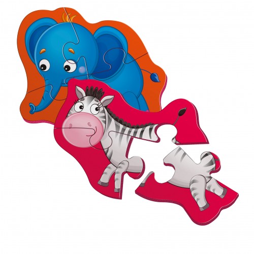 Мягкие магнитные Baby puzzle