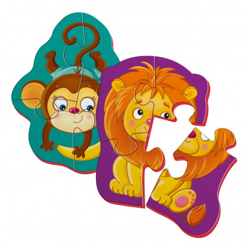 Мягкие магнитные Baby puzzle