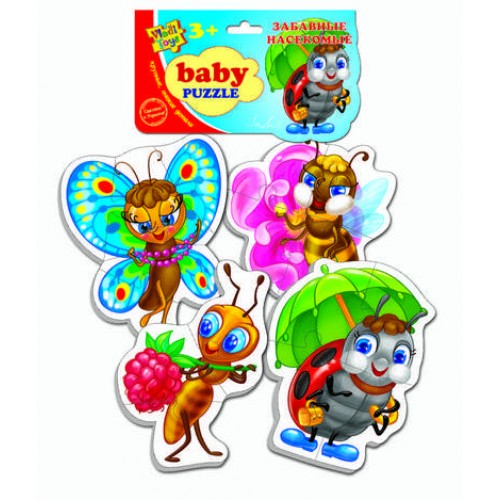 Мягкие пазлы Baby puzzle 