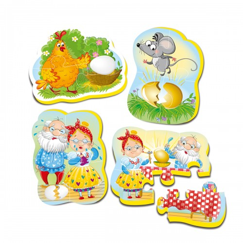 Мягкие пазлы Baby puzzle Сказки 