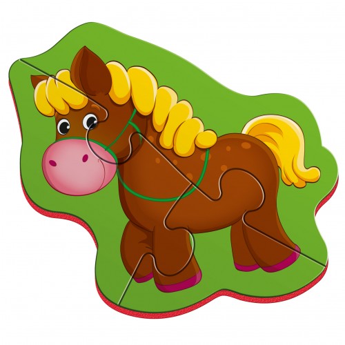 Мягкие магнитные Baby puzzle